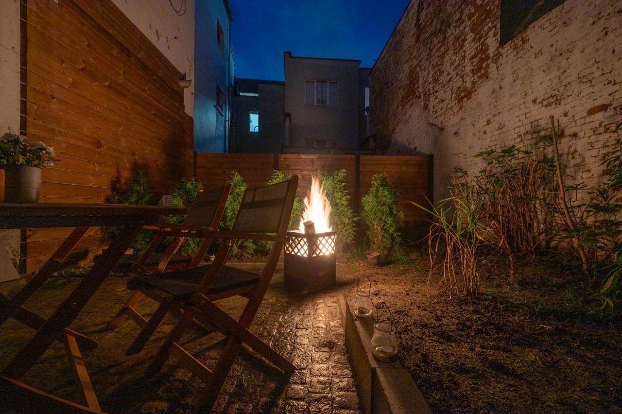 Garden Suite In City Center Antwerpen Exterior foto